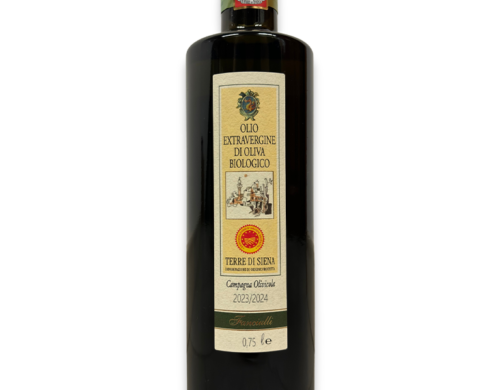 Terre di Siena DOP Organic Extra Virgin Olive Oil 750 ML