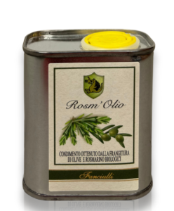 Olio extra Vergine di oliva e Rosmarino Lattina 100ml