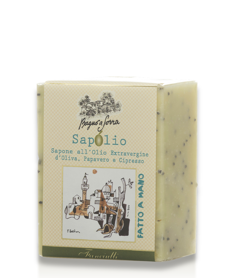 sapone olio extravergine oliva papavero e cipresso