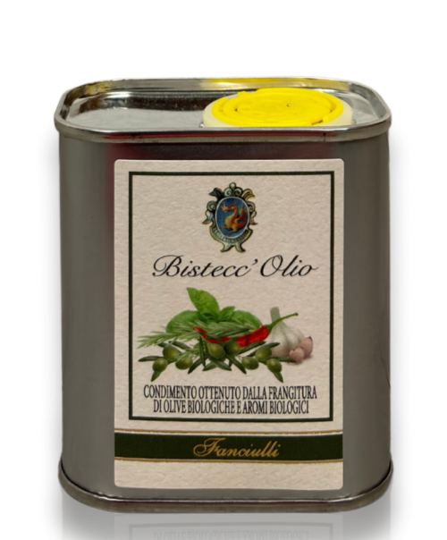 Extra virgin olive oil Bisteccolio can 100ML